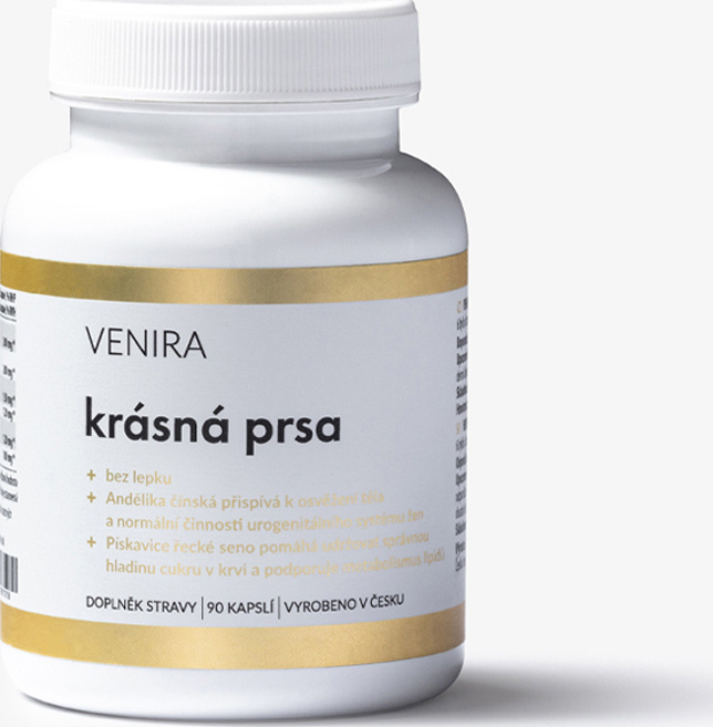 VENIRA krásná prsa, 90 kapslí