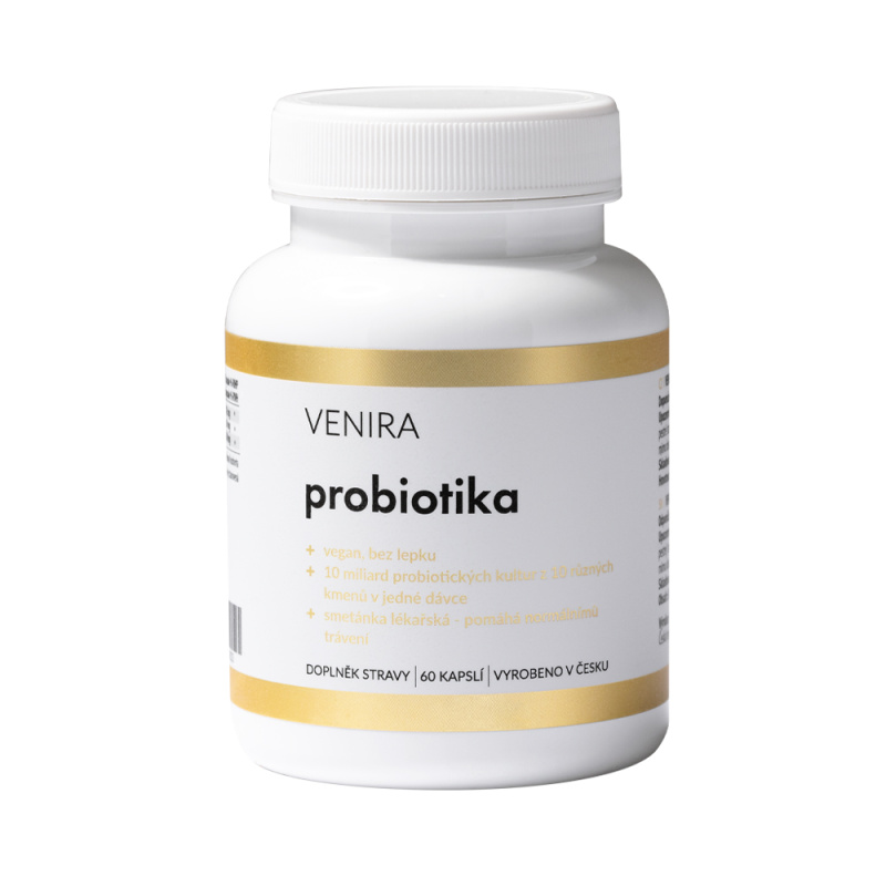 VENIRA probiotika, 60 kapslí