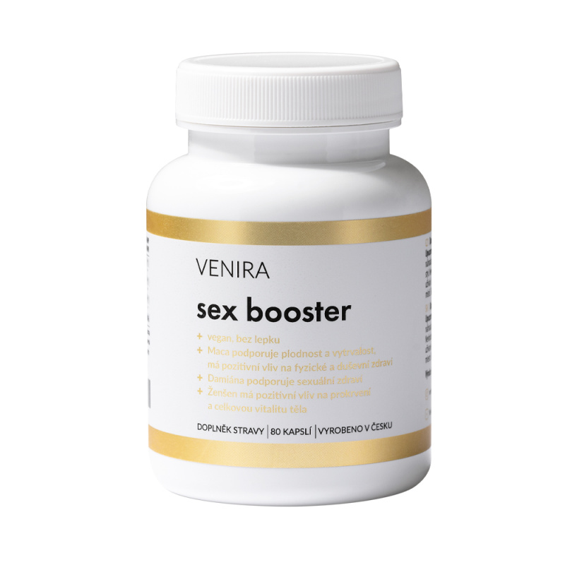 VENIRA sex booster, zvýšení chuti na sex, 80 kapslí