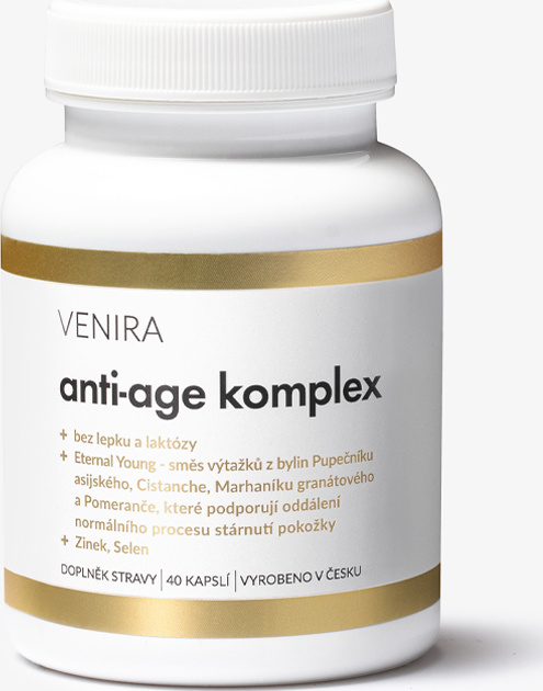 VENIRA anti-age komplex, 40 kapslí