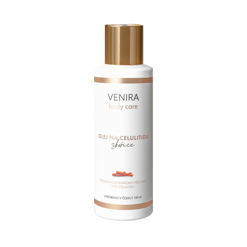 VENIRA olej na celulitidu, skořice- 150 ml