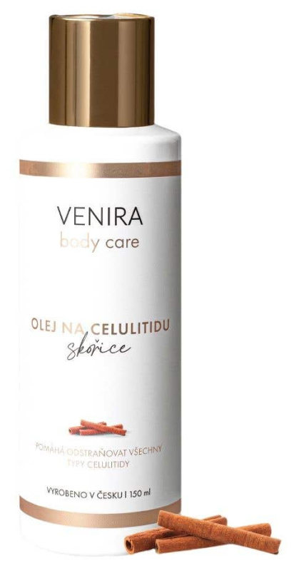 VENIRA olej na celulitidu, skořice- 150 ml