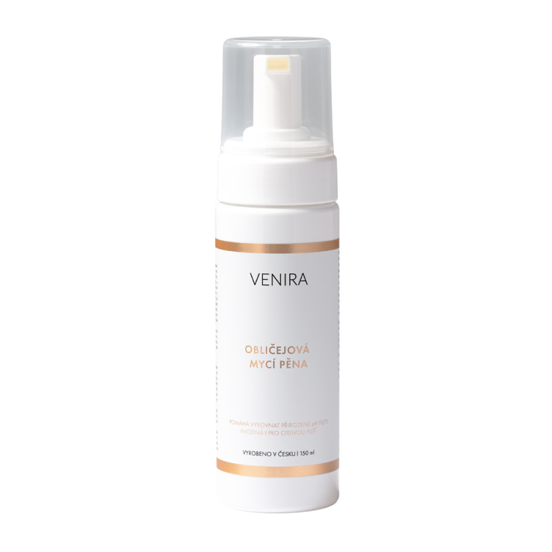 VENIRA obličejová mycí pěna, 150 ml