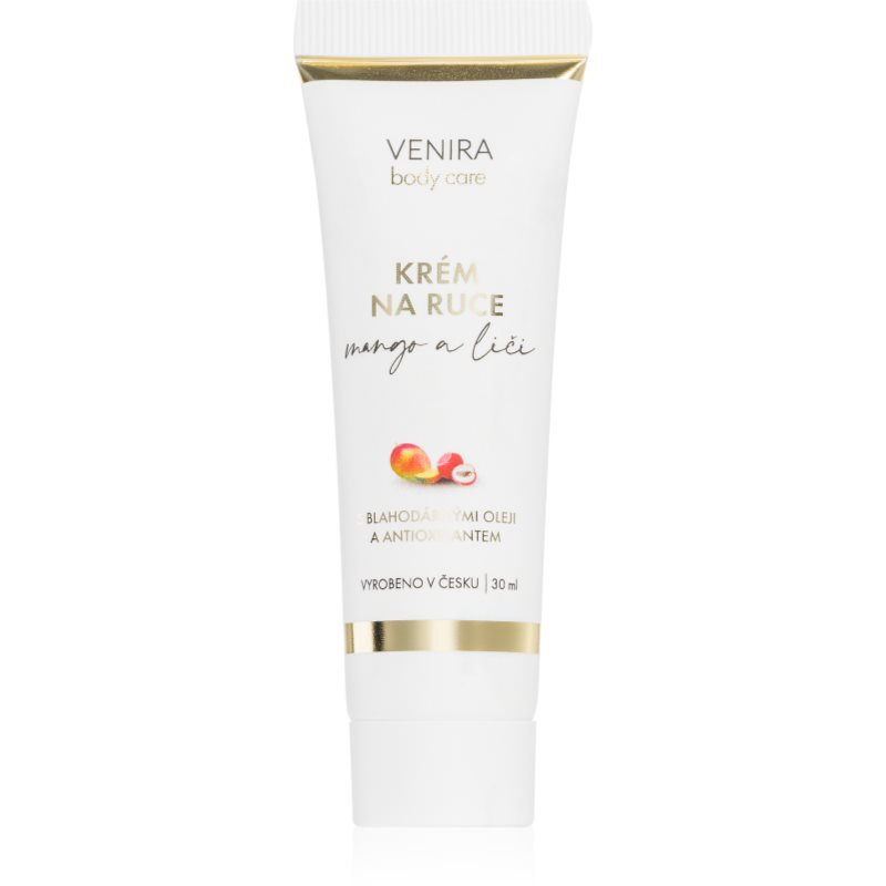 VENIRA krém na ruce, mango-liči, 30 ml