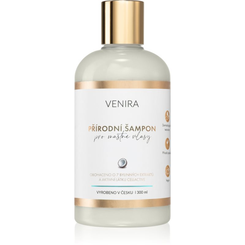 VENIRA přírodní šampon pro mastné vlasy, 300 ml