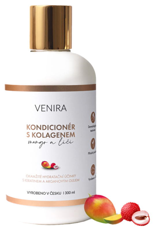 VENIRA kondicionér s kolagenem, mango-liči, 300 ml