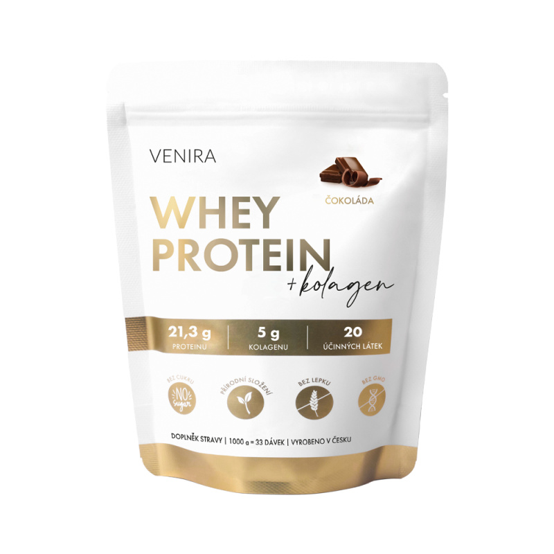 VENIRA whey protein, čokoláda, 1000 g