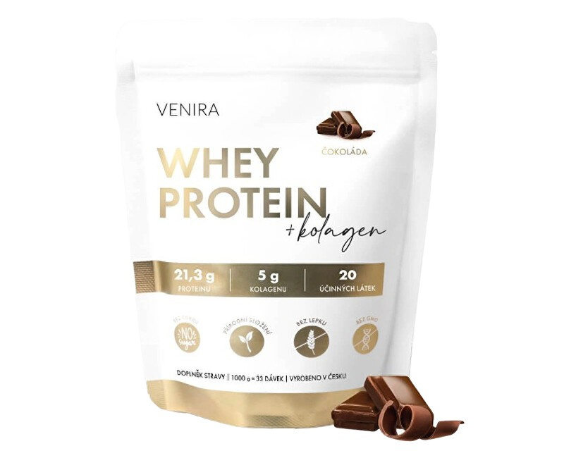 VENIRA whey protein, čokoláda, 1000 g