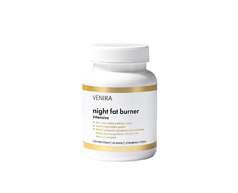 VENIRA night fat burner - intensive, 80 kapslí