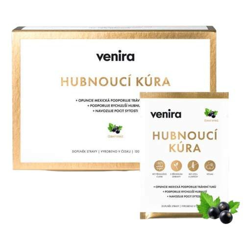Venira Hubnoucí kůra černý rybíz 30x4g