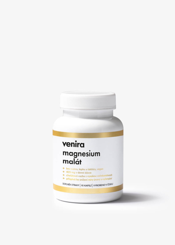 VENIRA magnesium malát, 90 kapslí