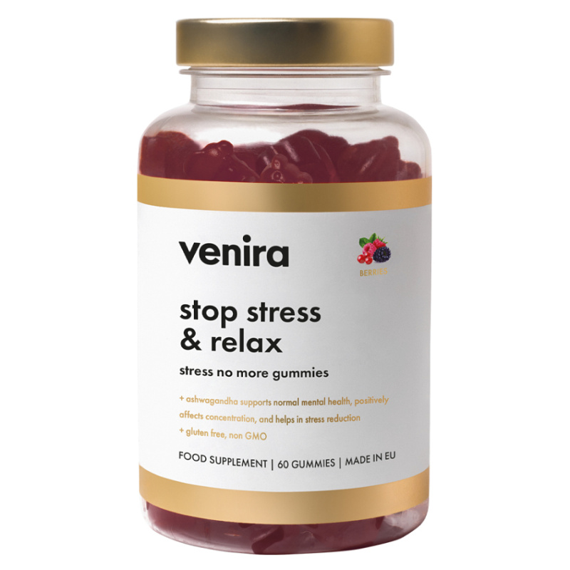 VENIRA Cortisol stop stress support 60 kapslí