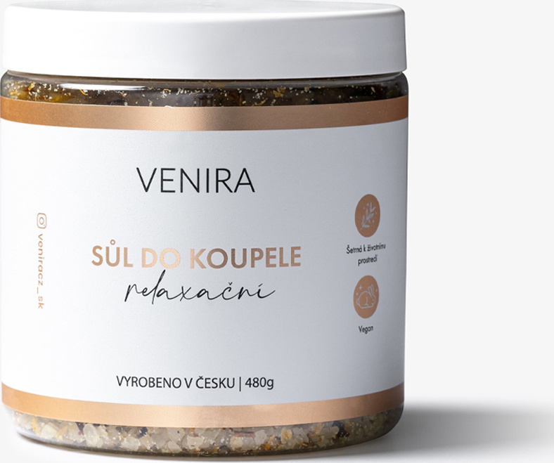 VENIRA sůl do koupele, květinovo-citrusová, 480 g