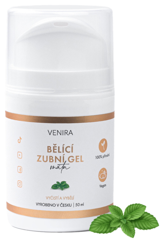 VENIRA bělicí zubní gel, máta, 50 ml
