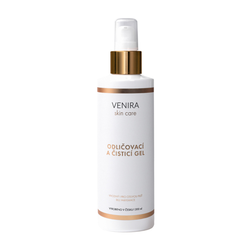 VENIRA odličovací a čisticí gel, 200 ml