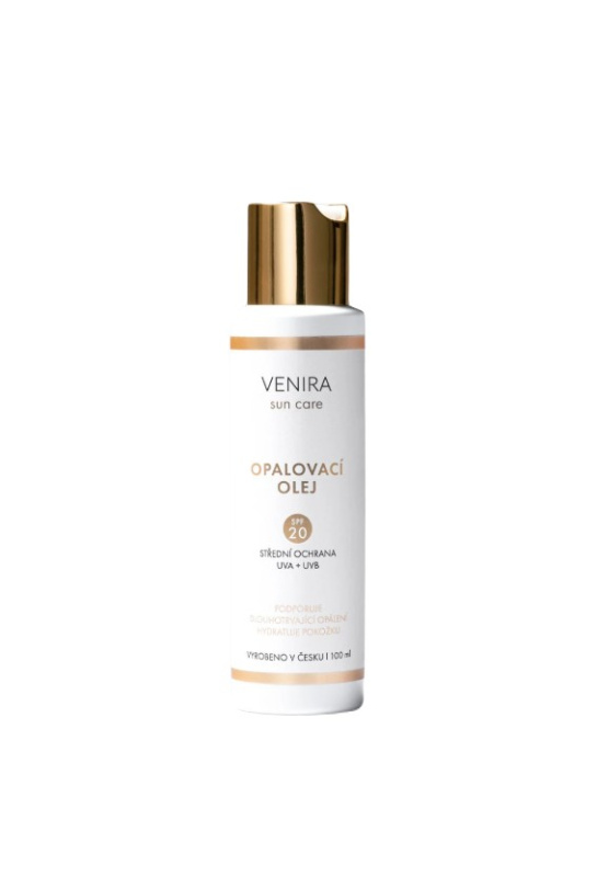 VENIRA opalovací olej, SPF 20, 100 ml