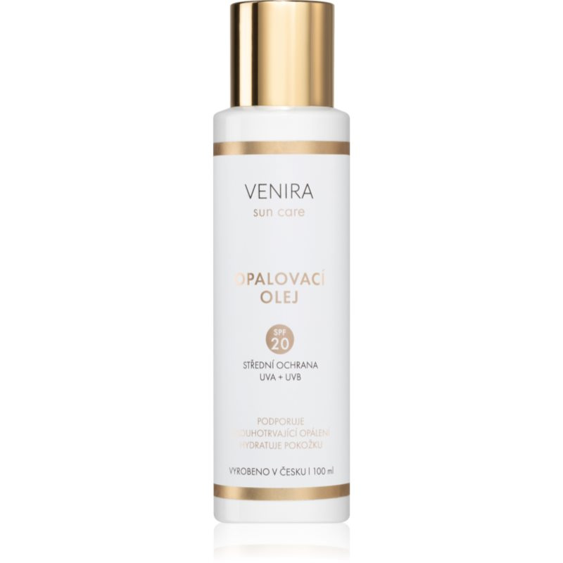 VENIRA opalovací olej, SPF 20, 100 ml