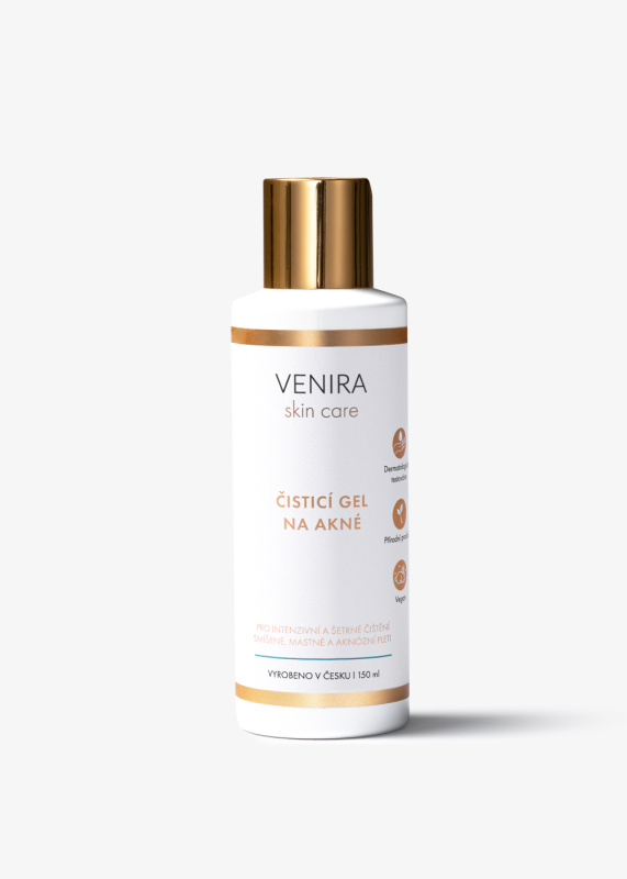 VENIRA čisticí gel na akné, 150 ml