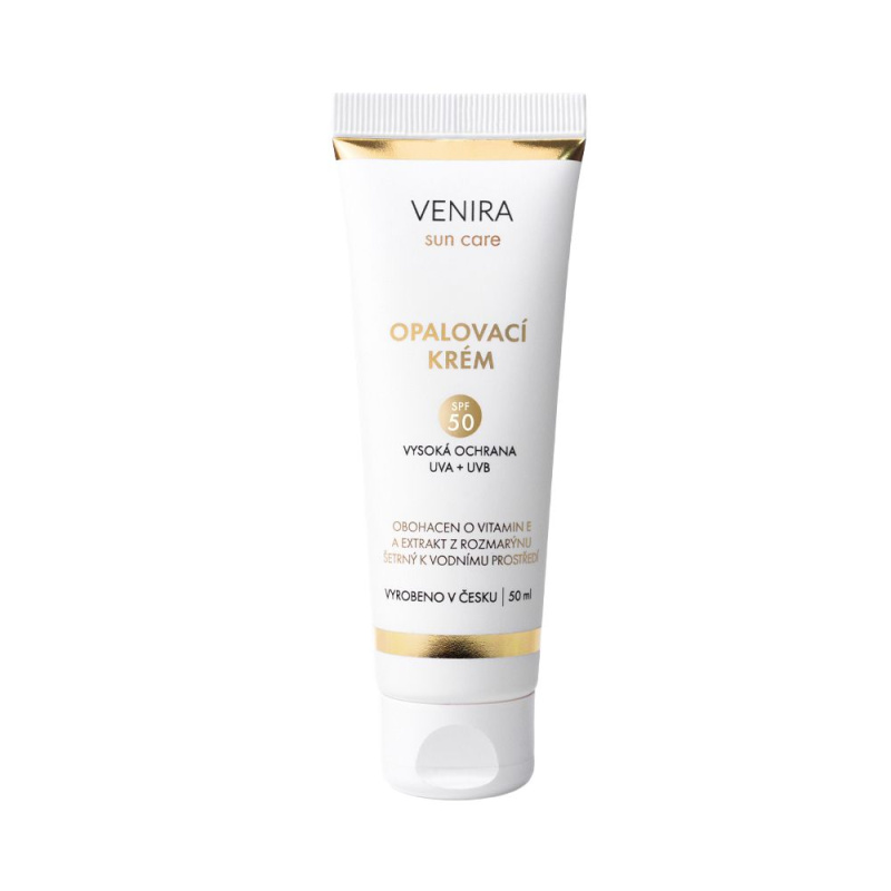 VENIRA opalovací krém, SPF 50, 50 ml