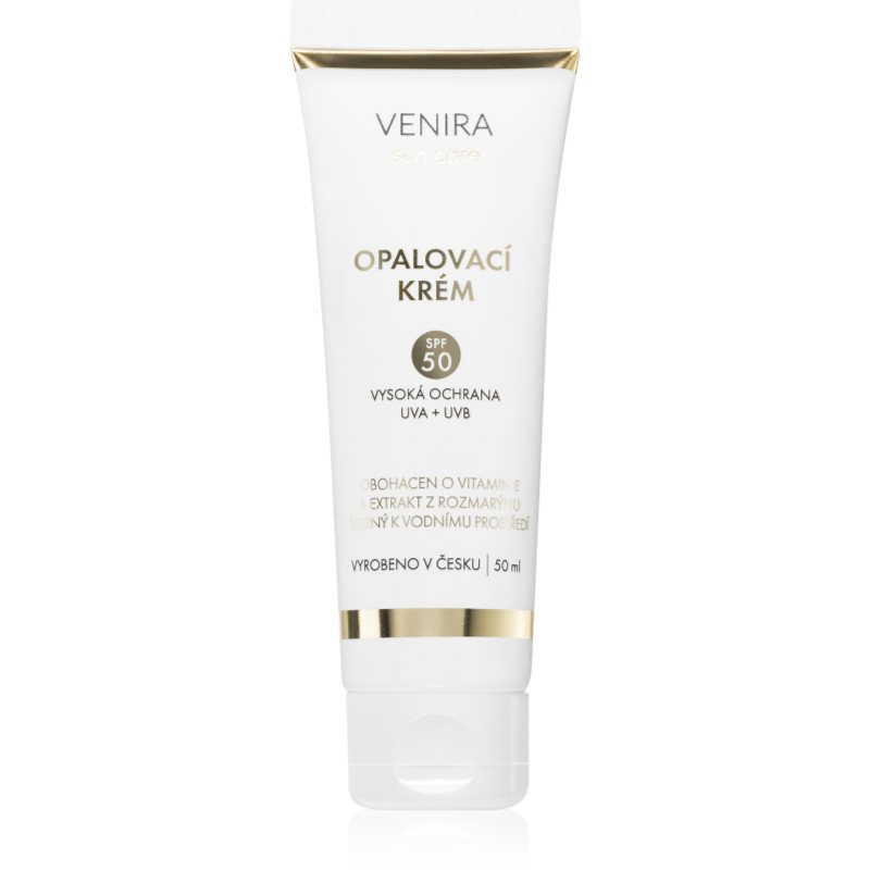 VENIRA opalovací krém, SPF 50, 50 ml