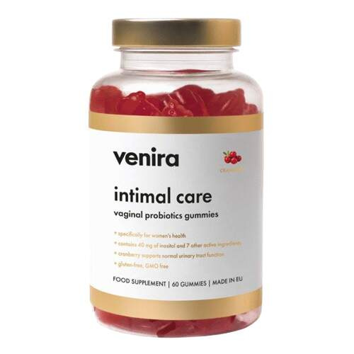Venira Intimal Care Vagin.Probiot.gumm.brus.60ks