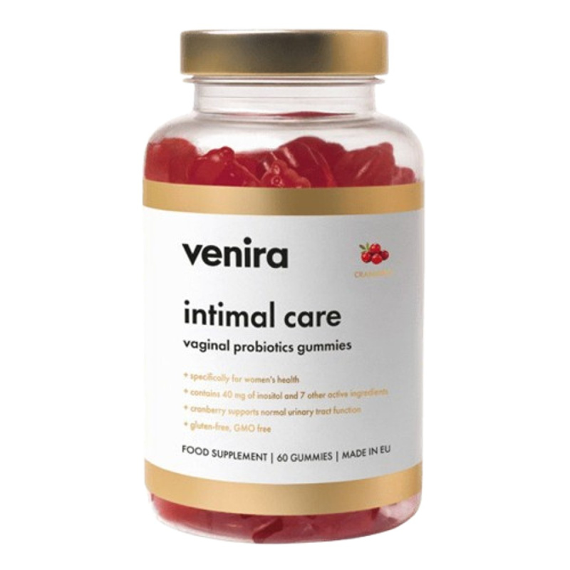 Venira Intimal Care Vagin.Probiot.gumm.brus.60ks