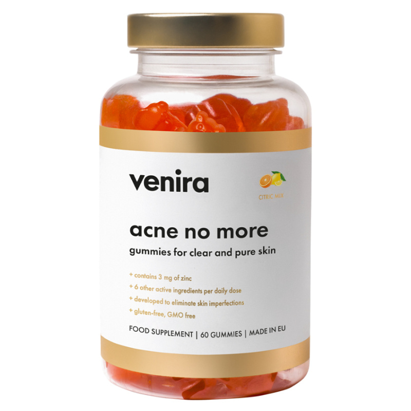 Venira Acne no more gummies citrusy 60ks