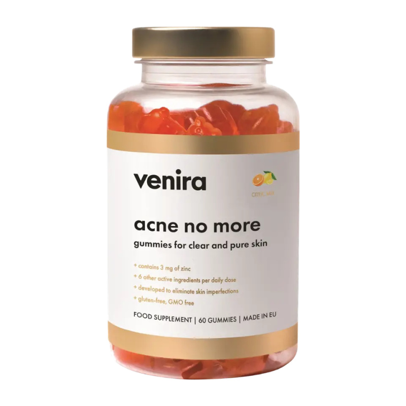 Venira Acne no more gummies citrusy 60ks