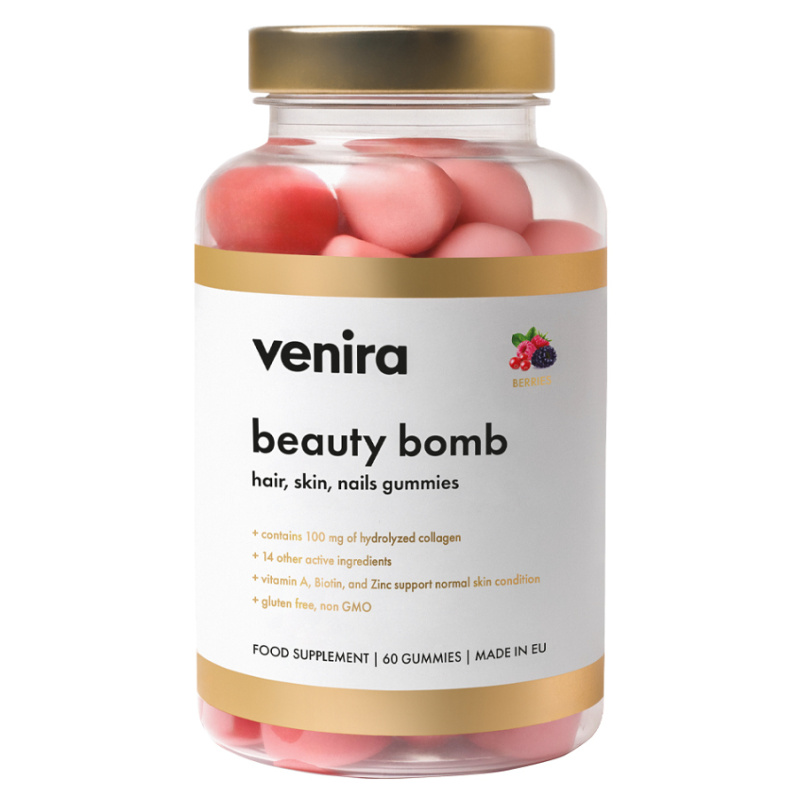 Venira Beauty bomb gummies lesní plody 60ks