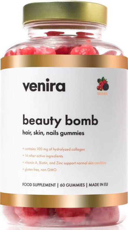 Venira Beauty bomb gummies lesní plody 60ks