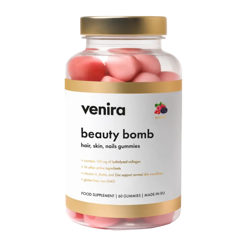 Venira Beauty bomb gummies lesní plody 60ks
