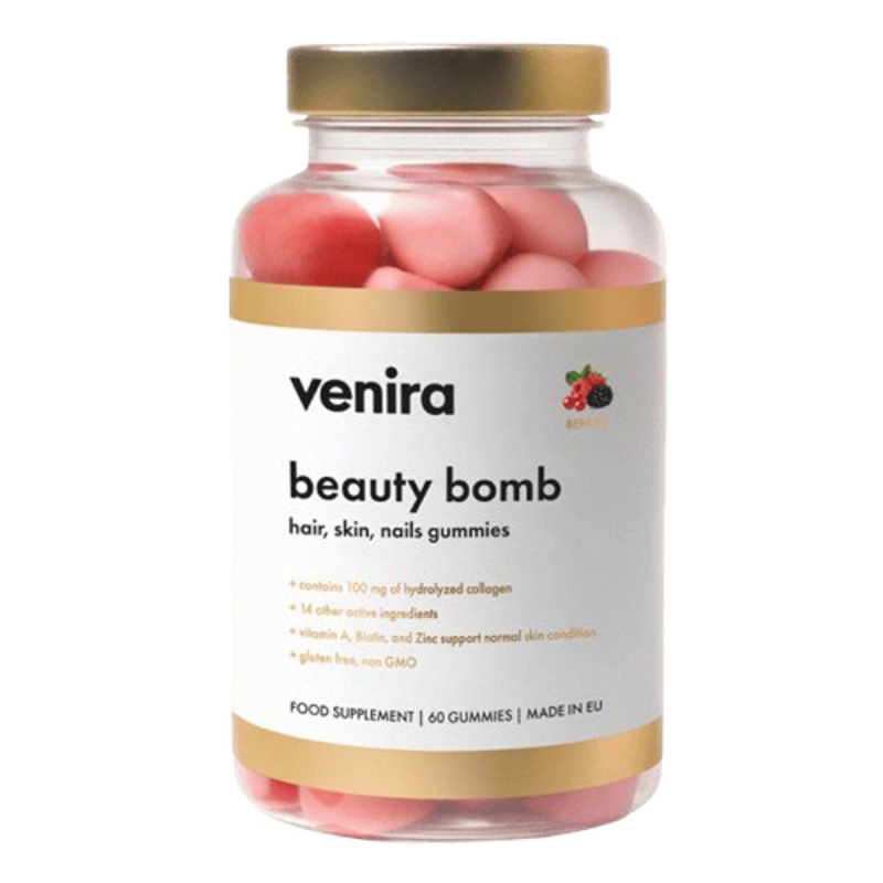 Venira Beauty bomb gummies lesní plody 60ks