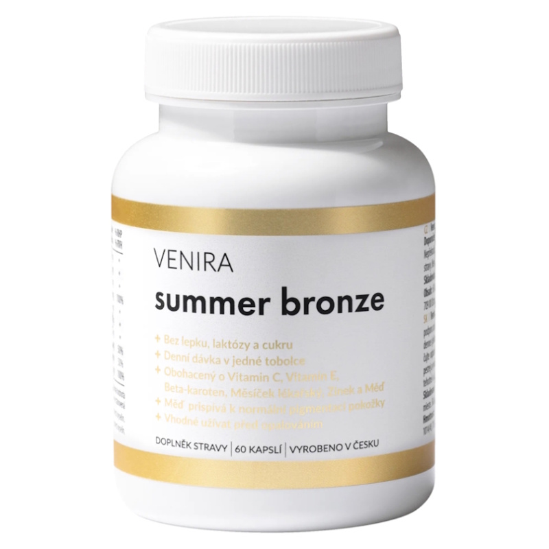 VENIRA summer bronze, 60 kapslí