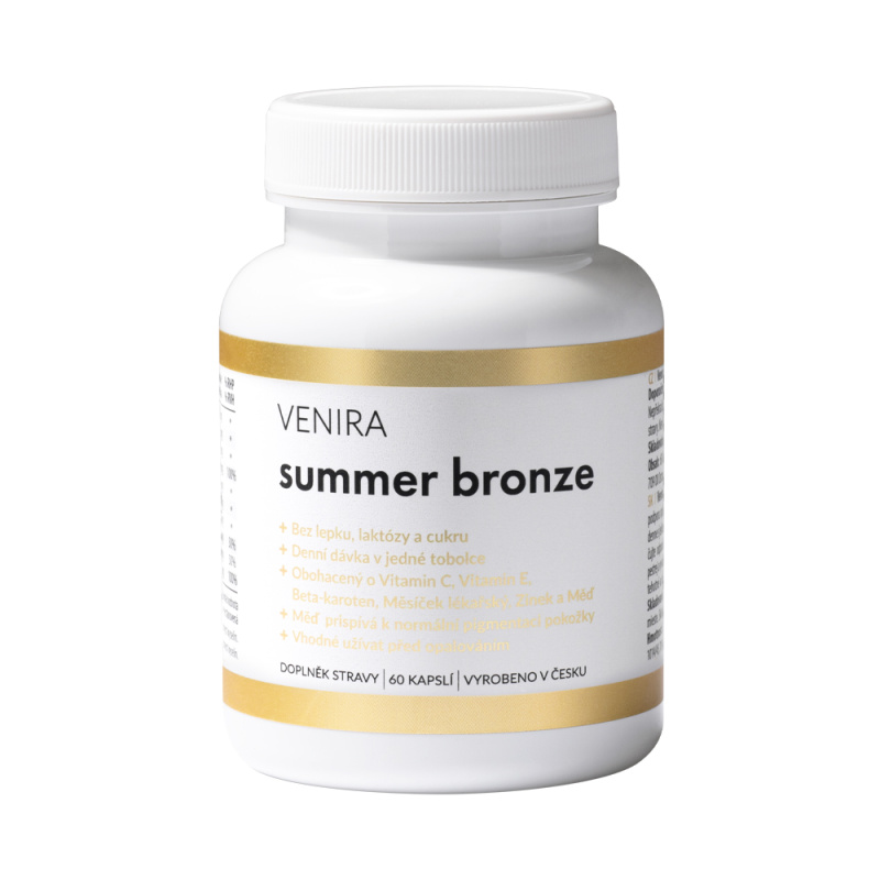 VENIRA summer bronze, 60 kapslí