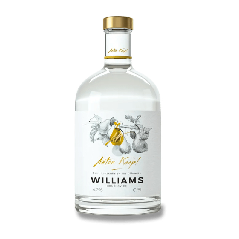 Anton Kaapl Williams Hruškovice 47% 0,5l (holá lahev)