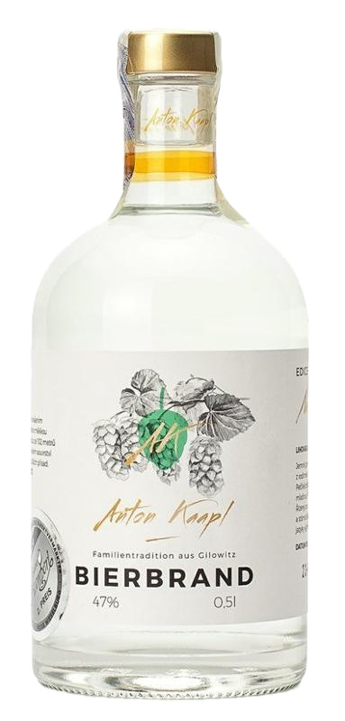 Anton Kaapl Bierbrand Anton Kaapl Pivní destilát 0,5l 47%
