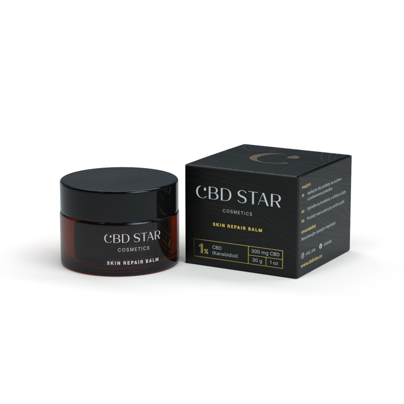 CBD STAR Skin Repair Balm vyživující balzám s CBD