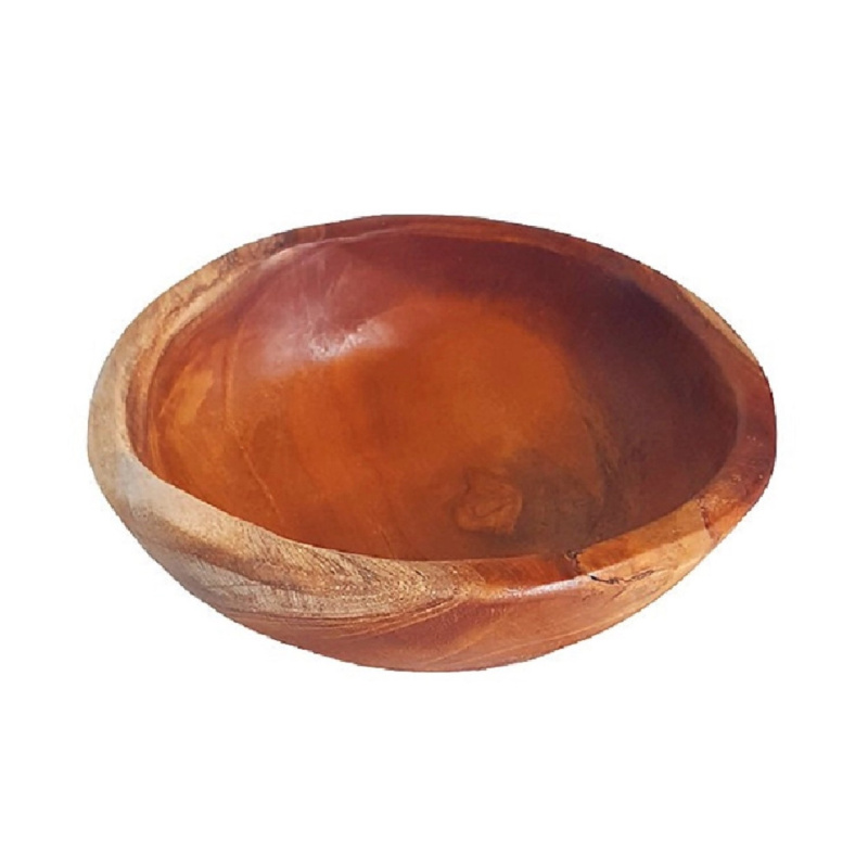 Talíř kulatý teakový, 20 cm