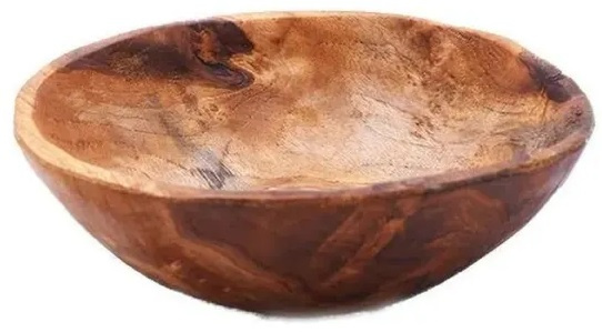 Mísa kulatá teaková, 50 cm