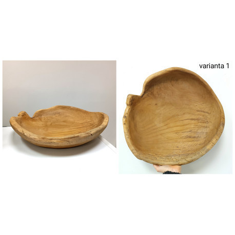 Talíř kulatý teakový, 40 cm