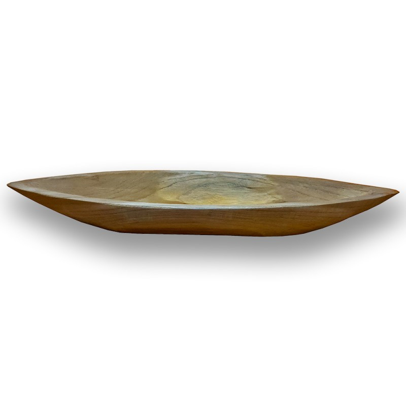 Mísa loďka teaková, 50 cm