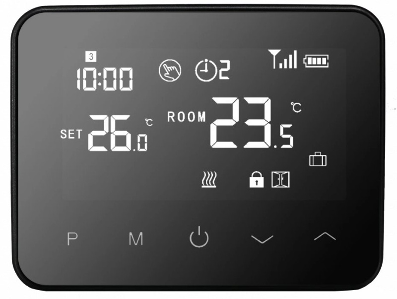 Termostat bezdrátový digitální Aluzan B-100 WiFi