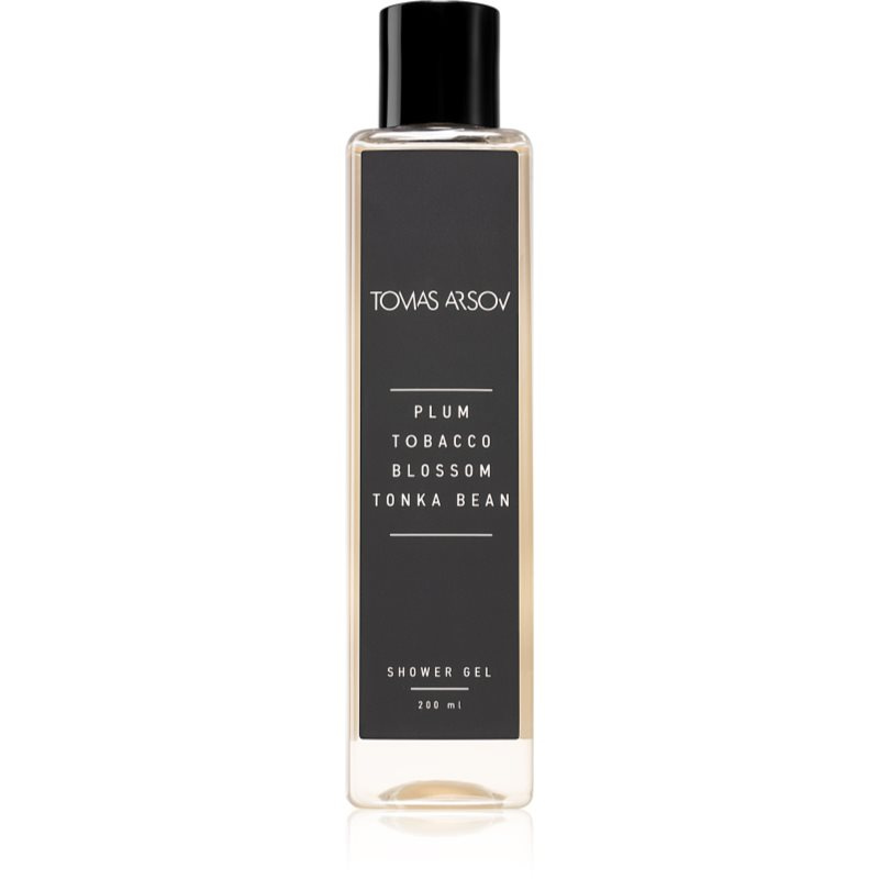Tomas Arsov Plum Tobacco Blossom Tonka Bean parfémovaný sprchový gel 200 ml
