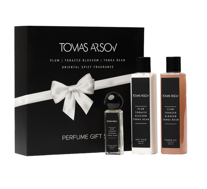 Tomas Arsov Plum Tobacco Blossom Tonka Bean dárková sada pro ženy