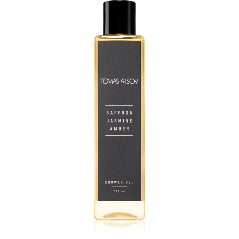 Tomas Arsov Saffron Jasmine Amber parfémovaný sprchový gel unisex 200 ml