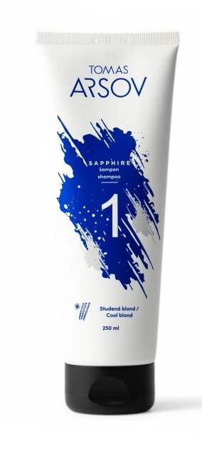 Tomas Arsov Sapphire 1 L šampon pro blond vlasy 1000 ml