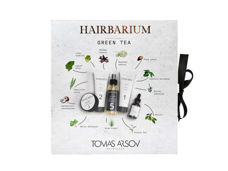 Tomas Arsov Green Tea Hairbarium dárková sada