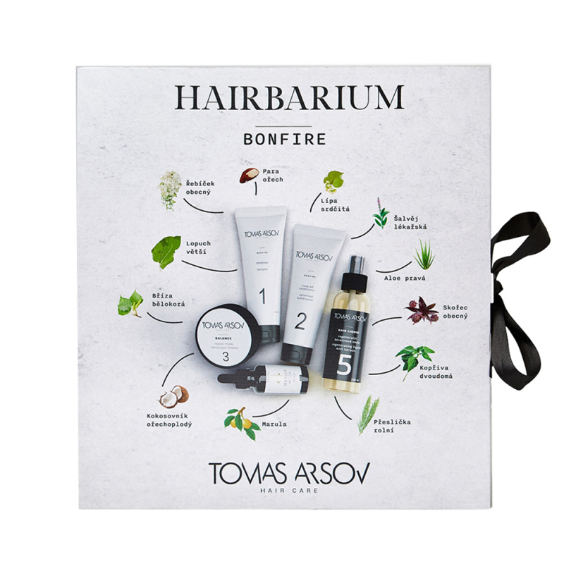 Tomas Arsov Bonfire HAIRBARIUM dárková sada na vlasy
