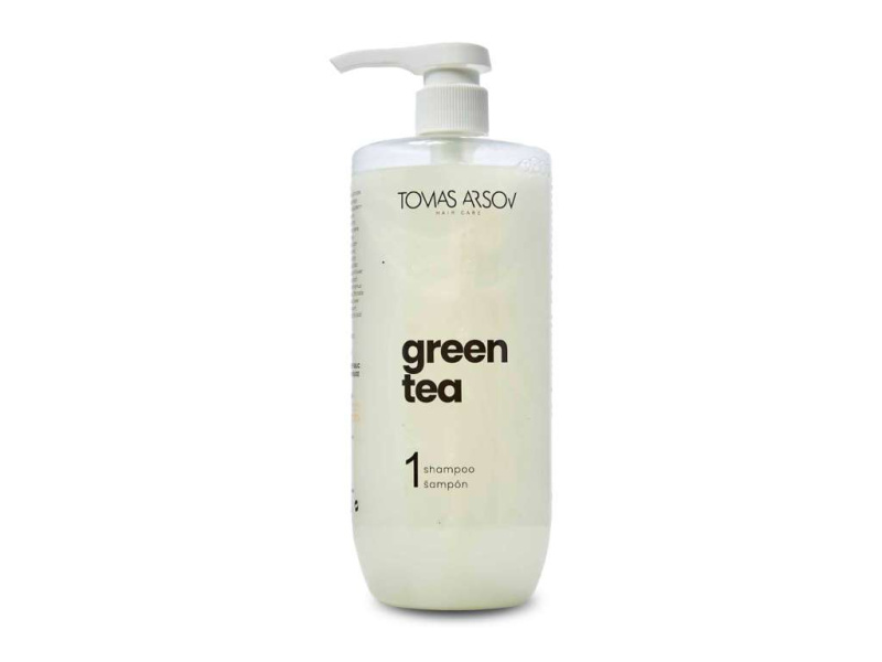 Tomas Arsov Green Tea 1 L hydratační šampon se zeleným čajem 1000 ml