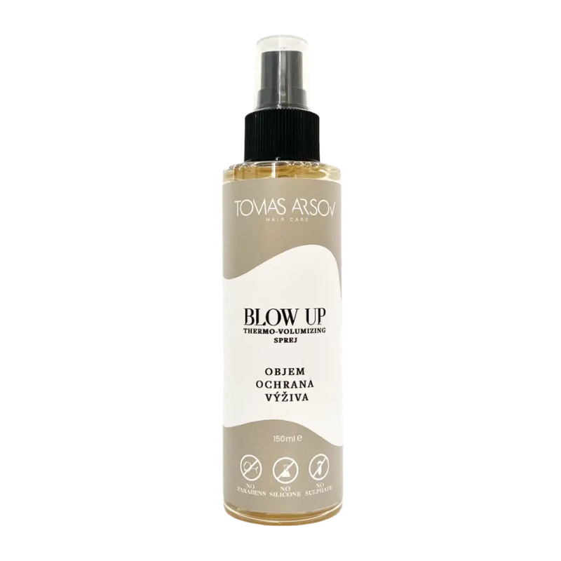 Tomas Arsov Blow-up thermo-volumizing objemový sprej na fénování a závěrečnou úpravu vlasů 150 ml